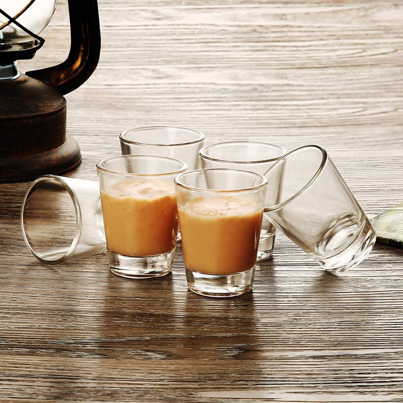 BCnmviku 1.5 oz Shot Glasses Sets with Heavy Base, Clear Shot Glass (2 Pack) - Image 4